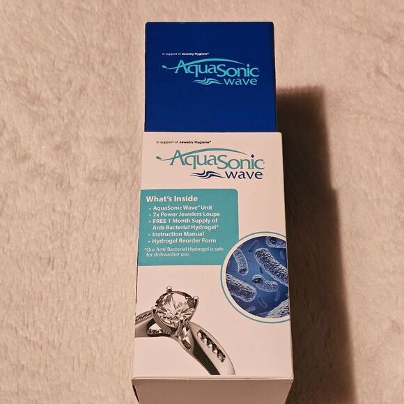 Aquasonic Wave Jewelry Cleaner Box. Get jewelry, clean and protect from Bacteria - Picture 4 of 4